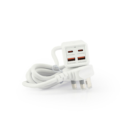 چندراهی برق USB دار جی بی کیو مدل SC-1418
