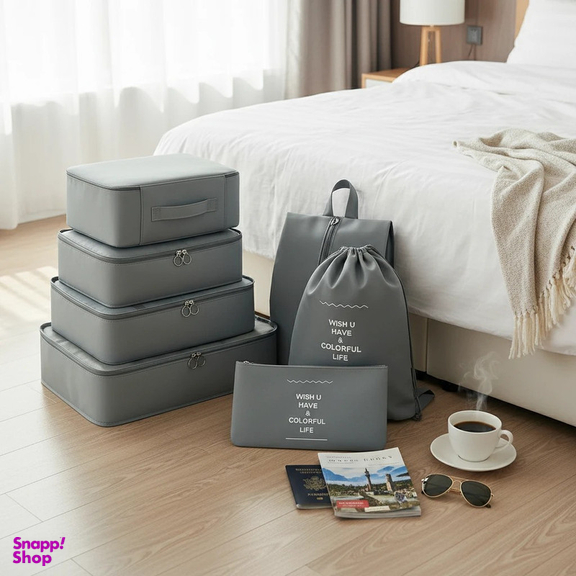 نظم دهنده ساک و چمدان مای هوم مدل کلاسیک بسته 7 عددی