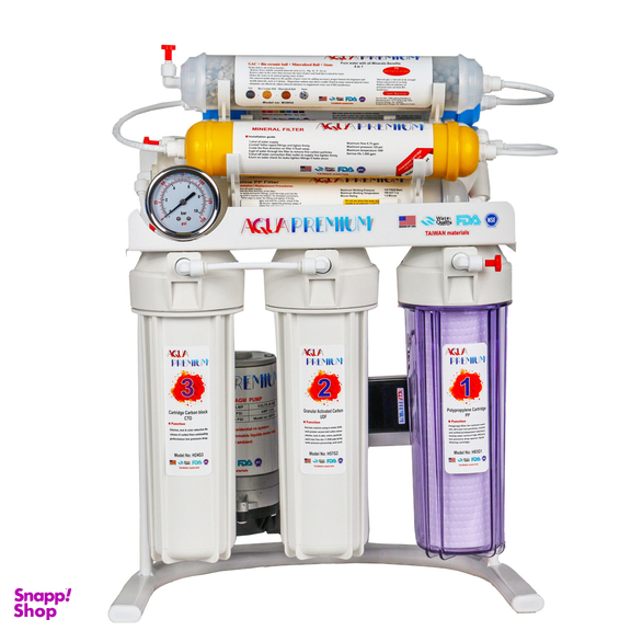 دستگاه تصفیه آب خانگی آکواپرمیوم مدل A9POAB12-ML-TL4