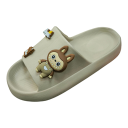 دمپایی زنانه زیتون مدل ملودی لبوبو ویانزا رنگ کرم