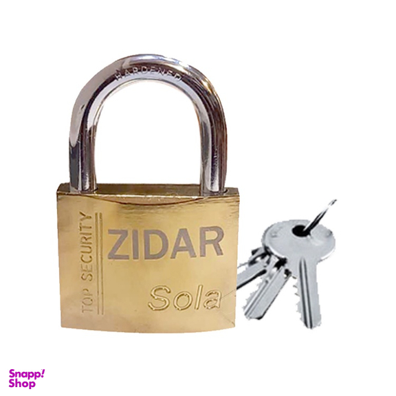 قفل آویز زیدار مدل سولا کد 2030086 سایز 25