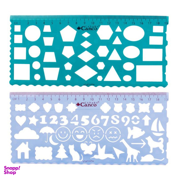 خط کش کنکو مدل 020 بسته ۲ عددی