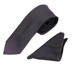 ست کراوات و دستمال جیب مردانه نسن آکسفورد کد S41