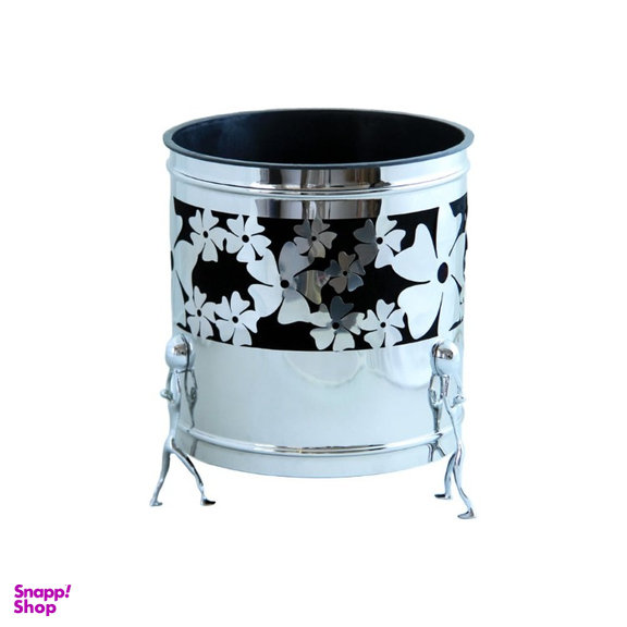 ست سطل و جا دستمال کاغذی سالینو مدل بهار طرح آدمک کد S-8002380025