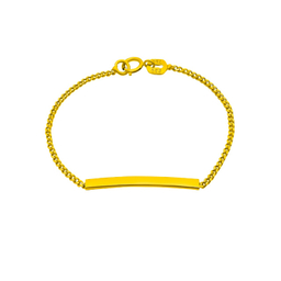 دستبند طلا ۱۸ عیار نوزاد اقلیمه کد DT534