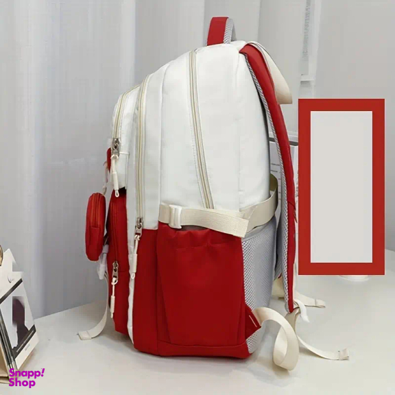 کوله پشتی مدرسه مدل فانتزی جیب ایموجی کد 8809