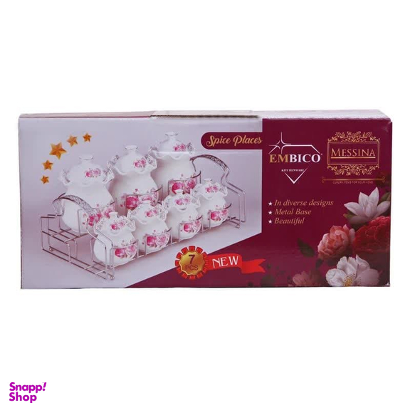 جای ادویه مسینا مدل EMB مجموعه 8 عددی