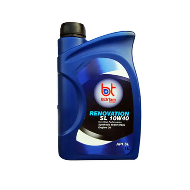 روغن موتور خودرو بهتام روانکار مدل 10W40 Renovation حجم 1000 میلی لیتر
