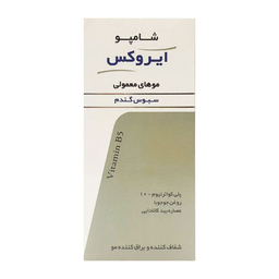 شامپو و نرم کننده مو ایروکس مدل Wheat extract حجم 200 میلی لیتر