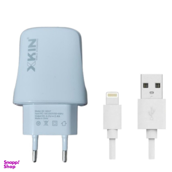شارژر دیواری ایکس کین کد XK-HC50 به همراه کابل Lightning