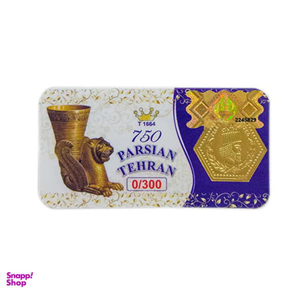 سکه گرمی طلا 18 عیار پارسیان تهران مدل K412