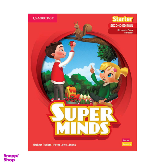 کتاب Super minds Starter seconds edition اثر Herbert Puchta and Peter Lewis انتشارات Cambridge Pub