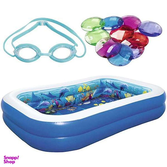 استخر بادی سه بعدی بست وی کد bestway 54177