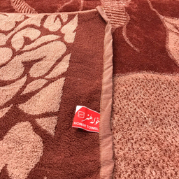 حوله حمام هنر طرح گلها سایز 110×175 سانتی‌متر