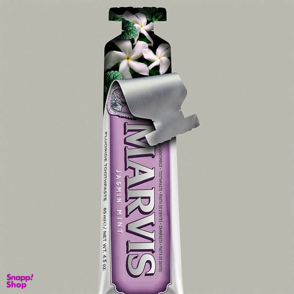 خمیر دندان مارویس مدل Jasmin Mint حجم 85 میلی لیتر