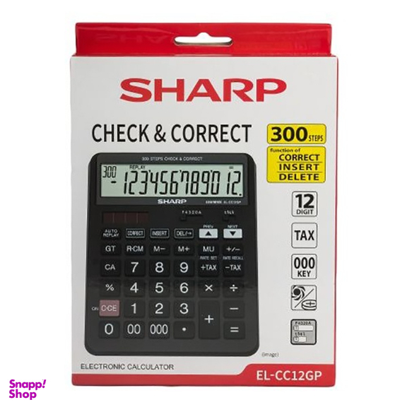 ماشین حساب شارپ مدل EL-CC12GP