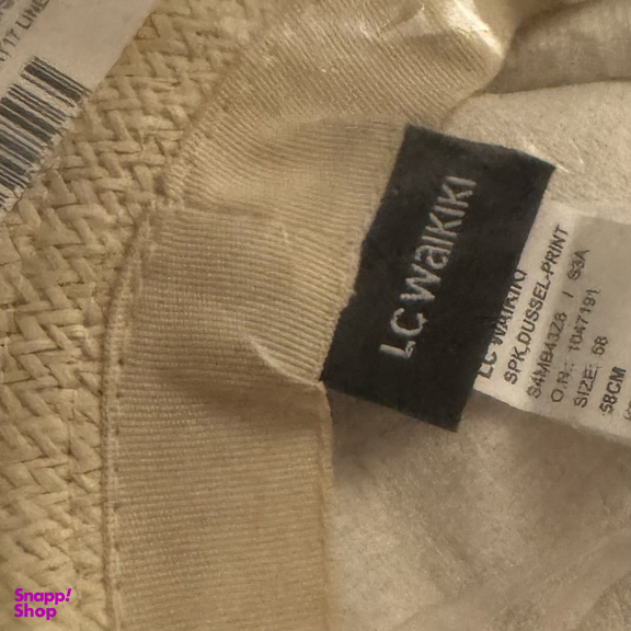 کلاه حصیری مردانه ال سی وایکیکی مدل فدورا