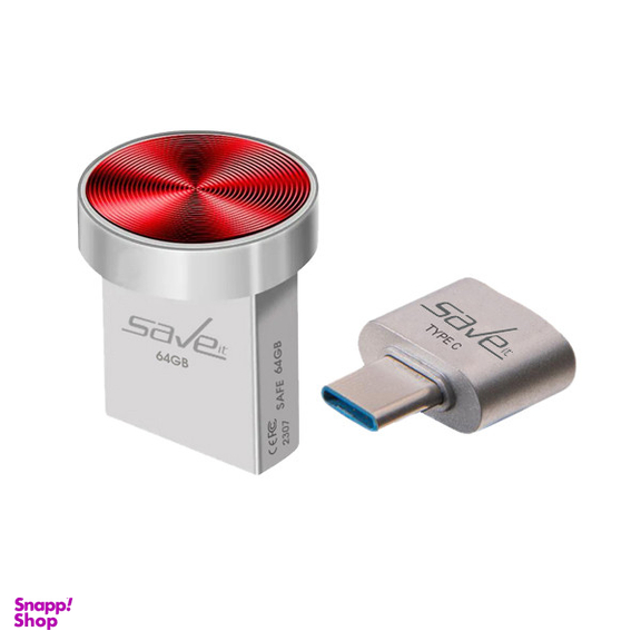 فلش مموری سیویت مدل SAFE CPLUS ظرفیت 64 گیگابایت با رابط USB-C