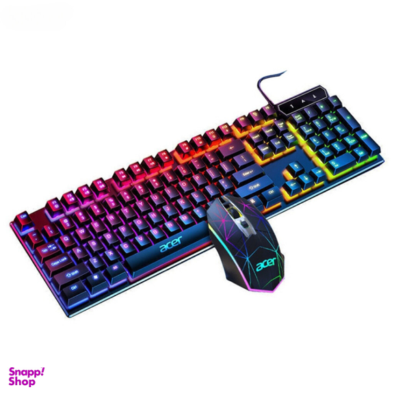 ماوس و کیبورد باسیم مخصوص بازی ایسر مدل YKB913 M115