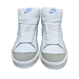 کتانی طرح نایکی کد B2232 رنگ سفید آبی