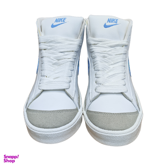 کتانی طرح نایکی کد B2232 رنگ سفید آبی