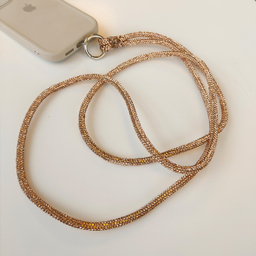 بند موبایل گردنی طرح سوارسکی مدل 130