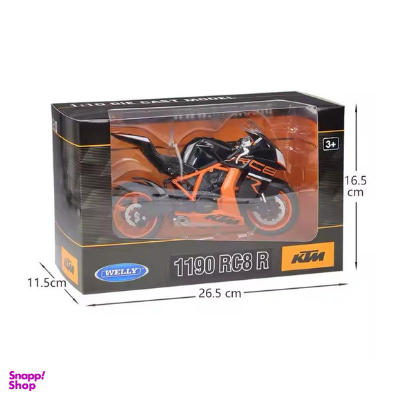 ماکت موتور ولی مدل KTM 1190 RC8 R