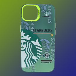 قاب گوشی موبایل مدل استاربکس کد کافی مناسب برای اپل iPhone 13 / 14