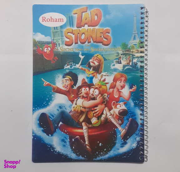 دفتر نقاشی 50 برگ سیمی رهام جلد pp طرح Tad Stones