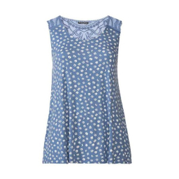 تاپ زنانه اسمارا کد 78546 مدل دانتل رنگ آبی