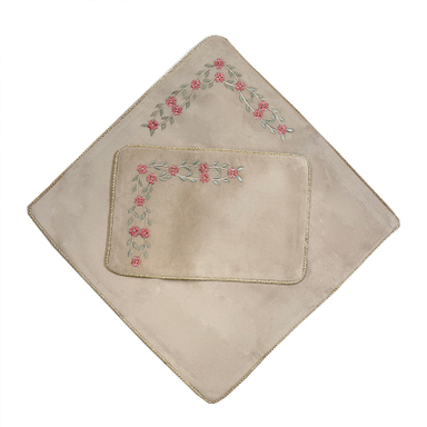 جانماز صفاهوم مدل مخمل گلدوزی ملیسا