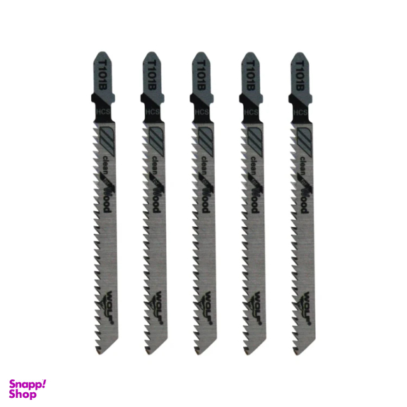 تیغه اره عمودبر ولف مدل YPK-WOOD/MDF-T101B مجموعه 5 عددی