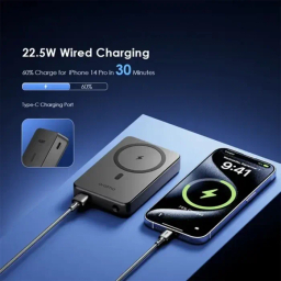 پاوربانک مغناطیسی اورایمو مدل MagPower 15 ظرفیت 10000 میلی آمپر ساعت