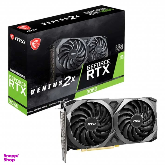 کارت گرافیک ام اس آی مدل GeForce RTX 3060 VENTUS 2X 12G OC