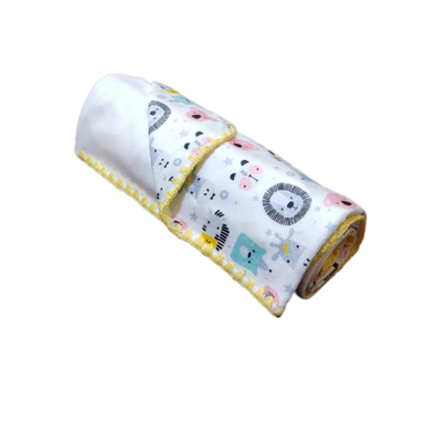 پتو نوزاد مادرکر مدل حیوانات سایز 80×80 سانتی متر