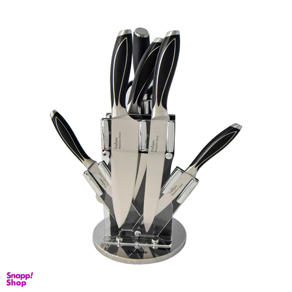 سرویس چاقو 8 پارچه یونیک  مدل استیل beL_3 کد 5544
