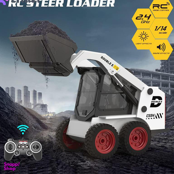 ماشین بازی کنترلی دبل ای مدل RC Steer Loader کد E594
