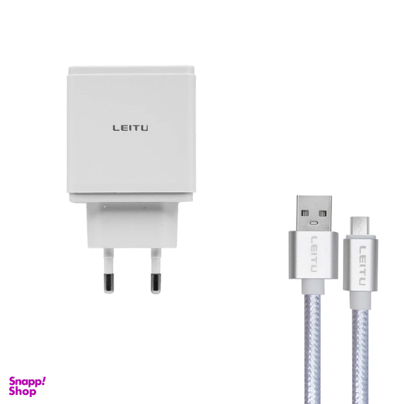 شارژر دیواری 65 وات لیتو مدل LH-21 به همراه کابل تبدیل MicroUSB