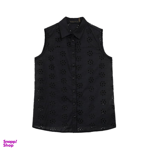 تاپ زنانه برنس مدل یگانه رنگ مشکی