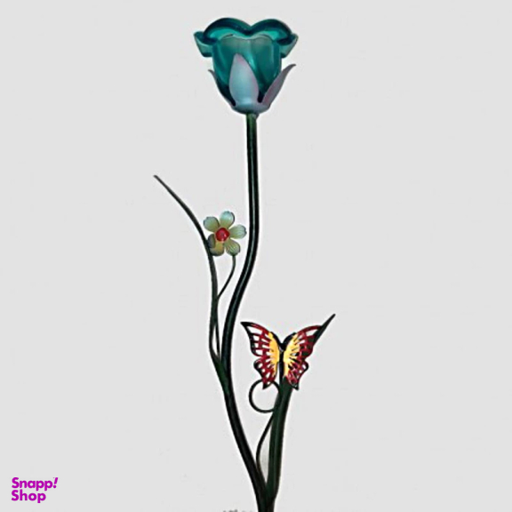 گل مصنوعی فلزی طرح فرفورژه مدل لاله