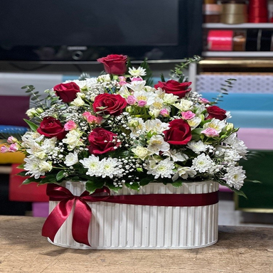 باکس گل طبیعی مدل وندا 5