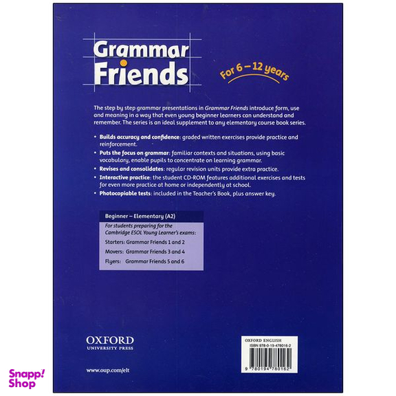 کتاب Grammar Friends 5 اثر Tim Ward انتشارات آکسفورد