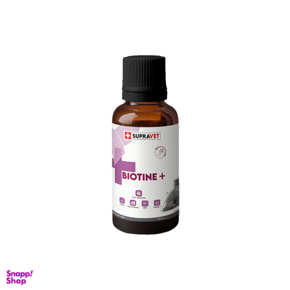 شربت بیوتین گربه سوپراوت مدل Biotone Plus حجم 100 میلی لیتر