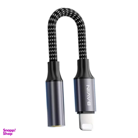 تبدیل Lightning به Jack 3.5mm باوین مدل AUX36 IOs