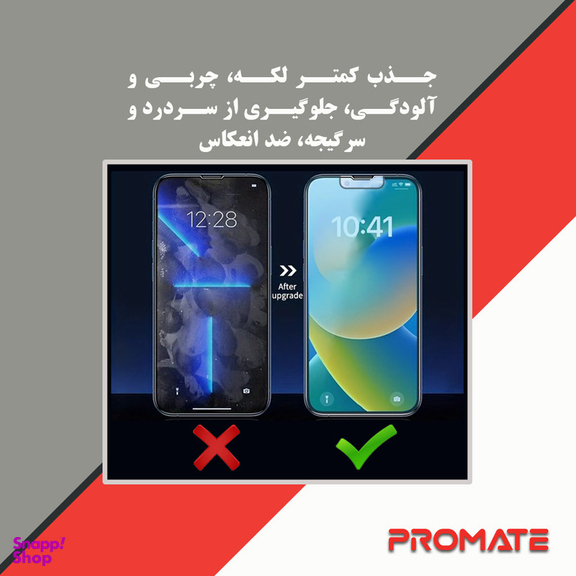 محافظ صفحه نمایش گوشی موبایل پرومیت مدل Resistant مناسب شیائومی 14T Pro