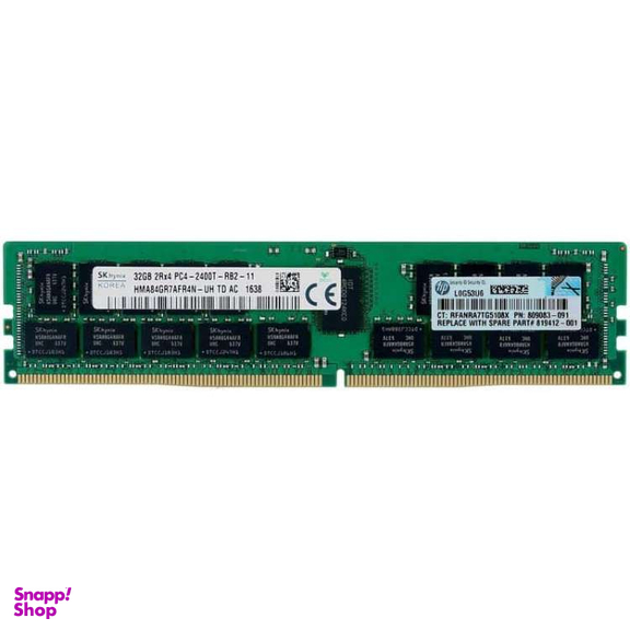 رم سرور اچ پی مدل DDR4 2400 805351-B21 ظرفیت 32 گیگابایت