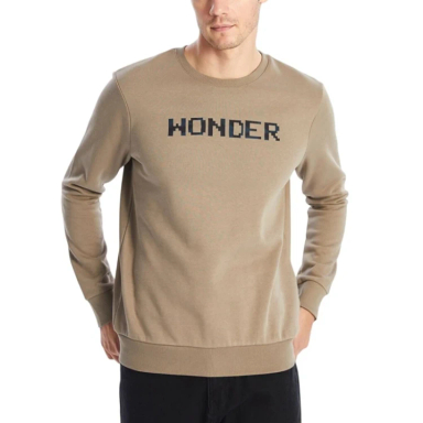 سویشرت مردانه ال سی وایکیکی مدل Wonder رنگ نسکافه ای