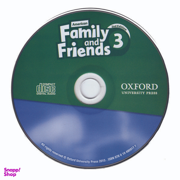 کتاب American Family And Friends 3 اثر Tamzin Thompson And Noami Simmons انتشارات Oxford
