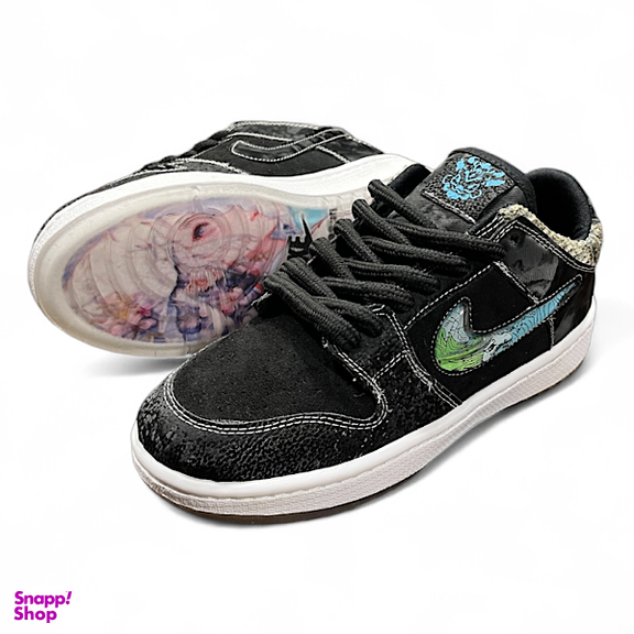 کتانی مردانه طرح نایکی مدل دراگون کد D67 رنگ مشکی