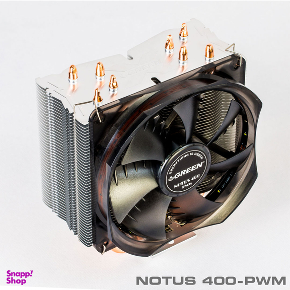 خنک کننده پردازنده گرین مدل Notus 400-ARGB